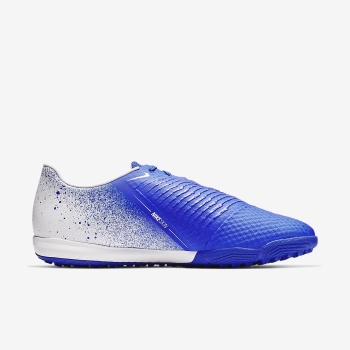 Nike Phantom Venom Academy TF - Fodboldstøvler - Hvide/Blå/Sort | DK-35425